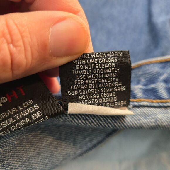 Jeep Jeans Men's 46 x 30 Blue Teflon HT Medium Wash Straight Leg Regular Fit - Picture 7 of 16